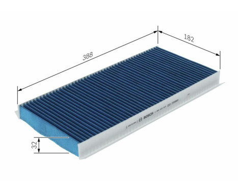 Cabin filter A8620 Bosch, Image 5