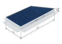 Cabin filter A8635 Bosch