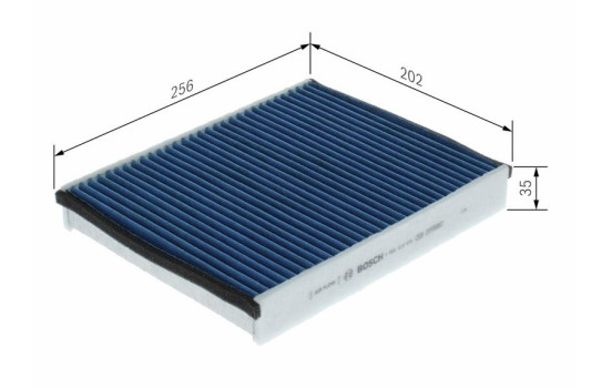 Cabin filter A8638 Bosch, Image 5