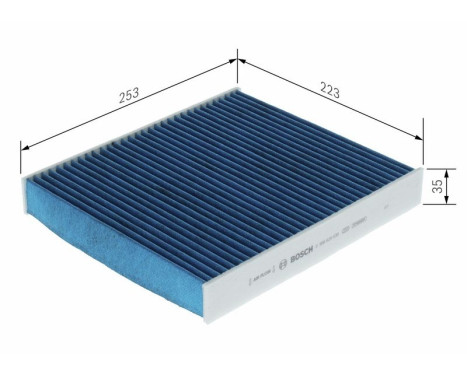Cabin filter A8639 Bosch, Image 5