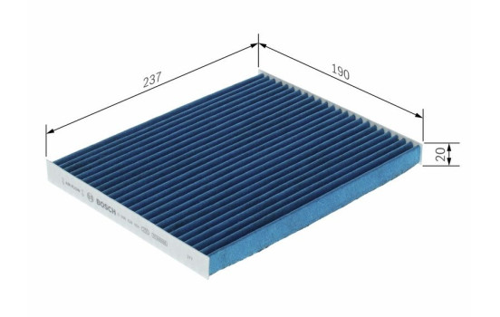 Cabin filter A8654 Bosch, Image 5