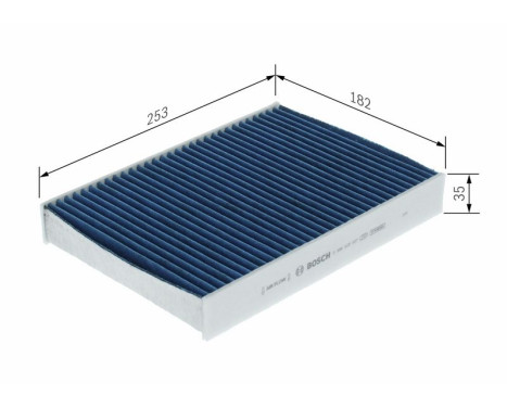 Cabin filter A8657 Bosch, Image 5