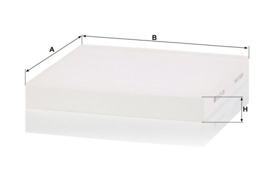 Cabin filter CU 23 024 MANN-FILTER, Image 2