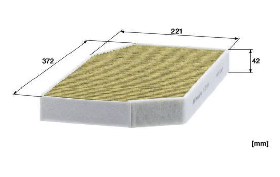 Cabin filter FP 38 004 Mann, Image 2