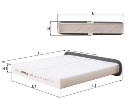 Cabin filter LA 1361 Mahle