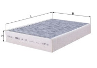 Cabin filter LAK 1137 Mahle