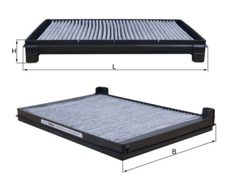 Cabin filter LAK 1422 Mahle