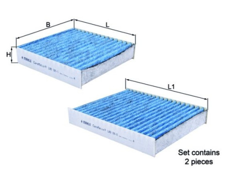 Cabin filter LAO 191/S Mahle