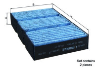 Cabin filter LAO 878/S Mahle