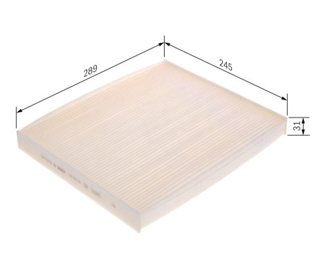 Cabin filter M5165 Bosch, Image 9