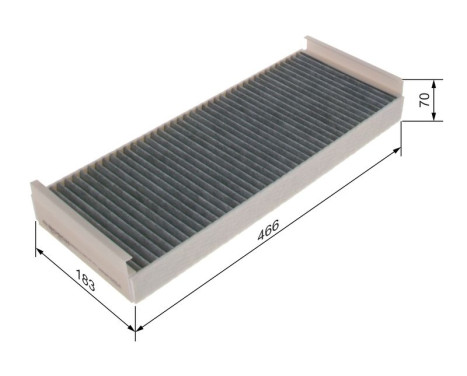 Cabin filter R1458 Bosch, Image 5
