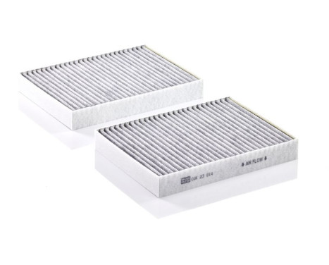 Filter, cabin air filter adsotop CUK 23 014-2 Mann, Image 2