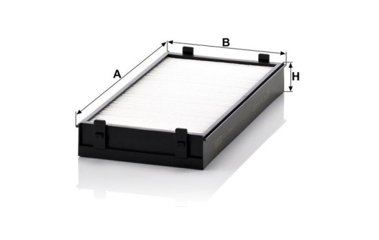 Filter, cabin air filter CU 2941-2 MANN-FILTER, Image 3