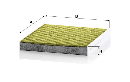 Filter, cabin air filter Frecious Plus FP 26 009 Mann, Image 2