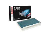 Filter, interior air + A8501 Bosch