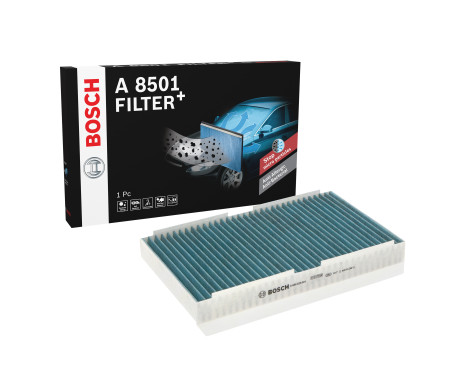 Filter, interior air + A8501 Bosch