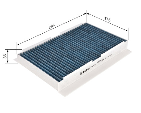 Filter, interior air + A8501 Bosch, Image 2