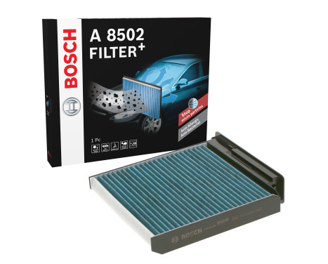 Filter, interior air + A8502 Bosch