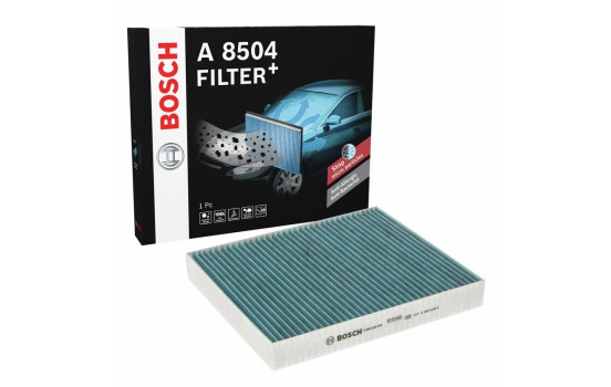 Filter, interior air + A8504 Bosch, Image 8