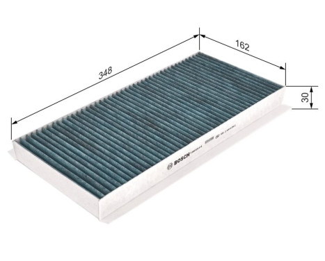 Filter, interior air + A8516 Bosch, Image 8