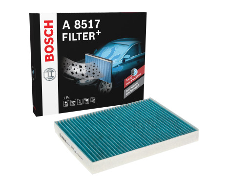 Filter, interior air + A8517 Bosch