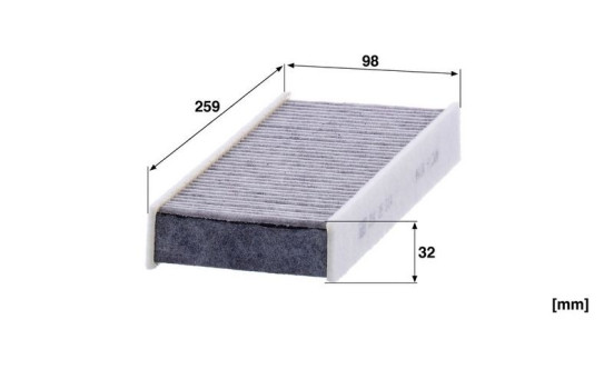 Filter, interior air adsotop CUK 26 014-2 Mann, Image 3