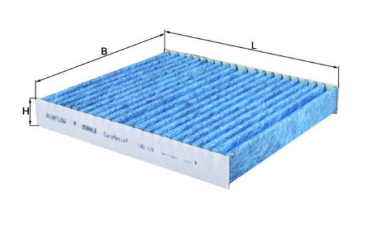 Filter, interior air CareMetix® LAO 119 Mahle