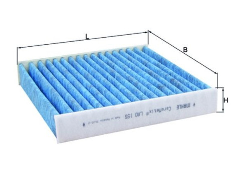 Filter, interior air CareMetix® LAO 155 Mahle