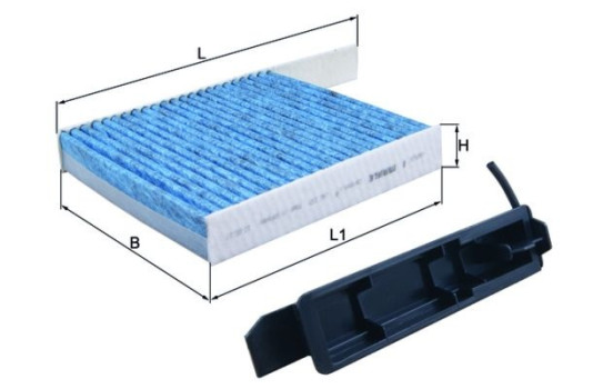 Filter, interior air CareMetix® LAO 230 Mahle