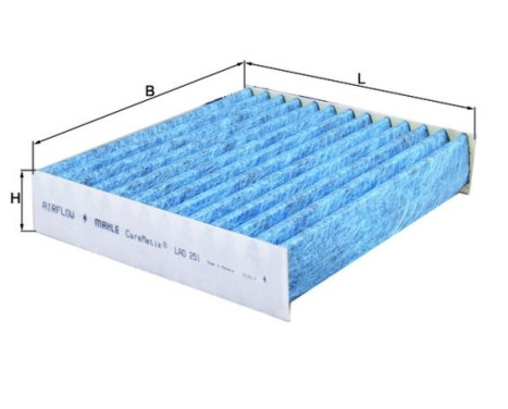 Filter, interior air CareMetix® LAO 251 Mahle