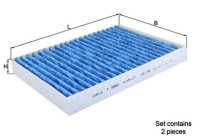 Filter, interior air CareMetix® LAO 292/S Mahle