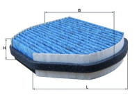 Filter, interior air CareMetix® LAO 37 Mahle