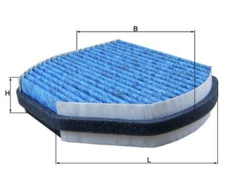 Filter, interior air CareMetix® LAO 37 Mahle