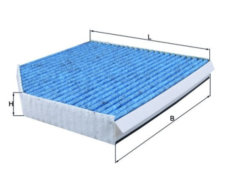 Filter, interior air CareMetix® LAO 386 Mahle