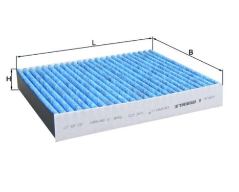 Filter, interior air CareMetix® LAO 472 Mahle
