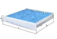 Filter, interior air CareMetix® LAO 54 Mahle