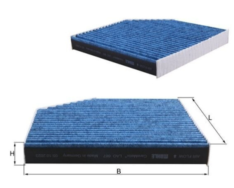 Filter, interior air CareMetix® LAO 667 Mahle