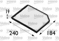 Filter, interior air CLIMFILTER COMFORT 698173 Valeo