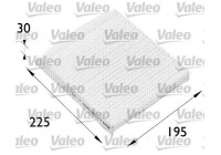 Filter, interior air CLIMFILTER COMFORT 698512 Valeo