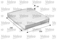 Filter, interior air CLIMFILTER COMFORT 698882 Valeo