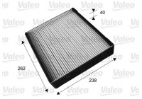 Filter, interior air CLIMFILTER COMFORT 698889 Valeo