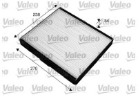 Filter, interior air CLIMFILTER COMFORT 715517 Valeo