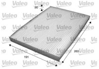 Filter, interior air CLIMFILTER COMFORT 715559 Valeo