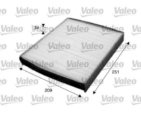 Filter, interior air CLIMFILTER COMFORT 715627 Valeo