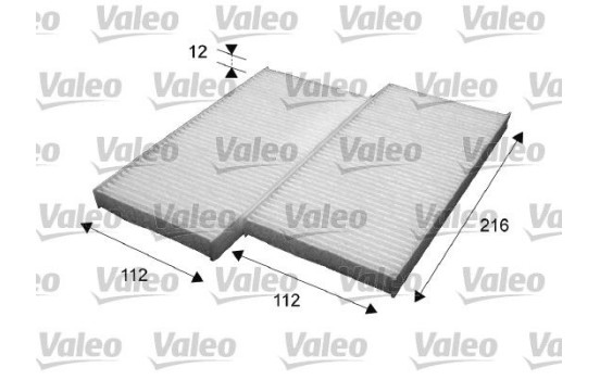 Filter, interior air CLIMFILTER COMFORT 715639 Valeo