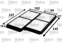 Filter, interior air CLIMFILTER COMFORT 715642 Valeo