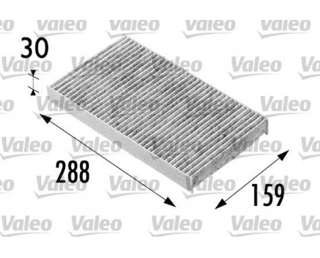 Filter, interior air CLIMFILTER PROTECT 698687 Valeo