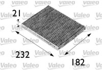 Filter, interior air CLIMFILTER PROTECT 698692 Valeo