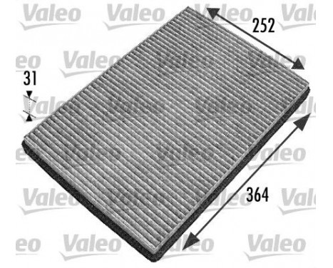 Filter, interior air CLIMFILTER PROTECT 698744 Valeo