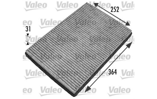 Filter, interior air CLIMFILTER PROTECT 698744 Valeo